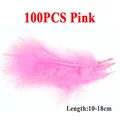 100 piezas de color rosa