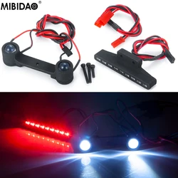 MIBIDAO luci a LED anteriori e posteriori faretto fanale posteriore fanale posteriore per 1/16 Mini E-RVEO #71076-3 RC Crawler Buggy Car