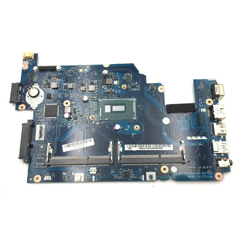 

For Acer e5-571 e5-571p 15.6 inch laptop motherboard, ddr3l CPU: 2957u / 3556u nbml811004 z5wah la-b161p 100% tested