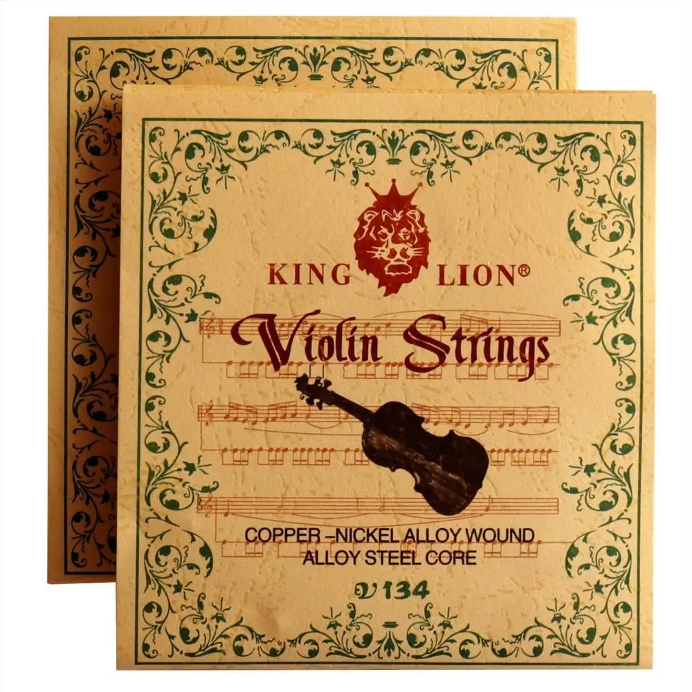 Accessories Instrument Supplies Violin Strings Set Universal Copper Nickel Violin Fiddle String Spare Parts Violin Parts