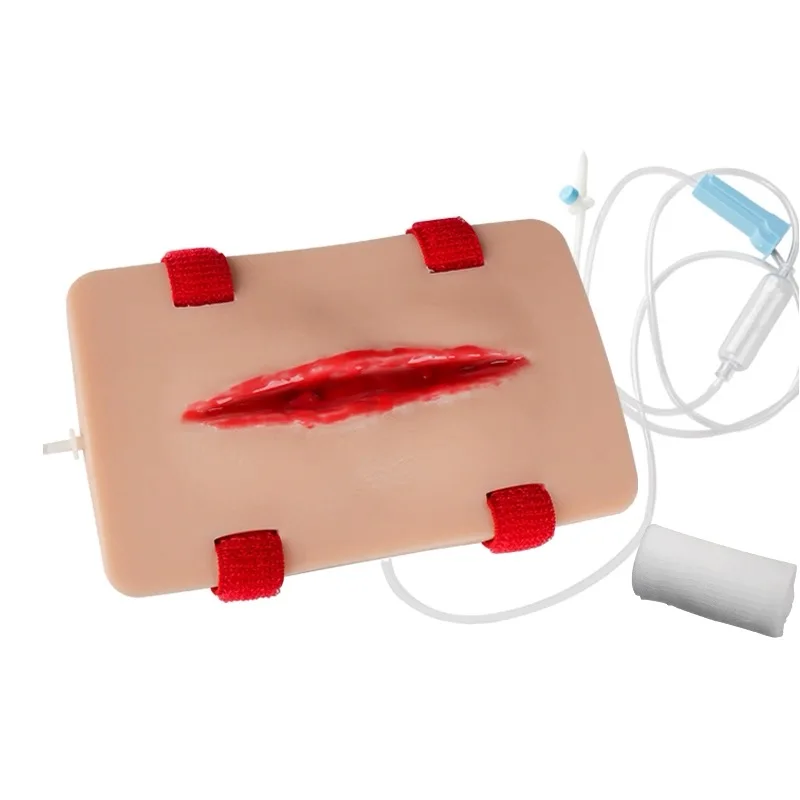 

Модуль практики с имитацией раны из ПВХ для тренировок и школ медсестер с помощью гемостаза и манекенов для оказания первой помощи