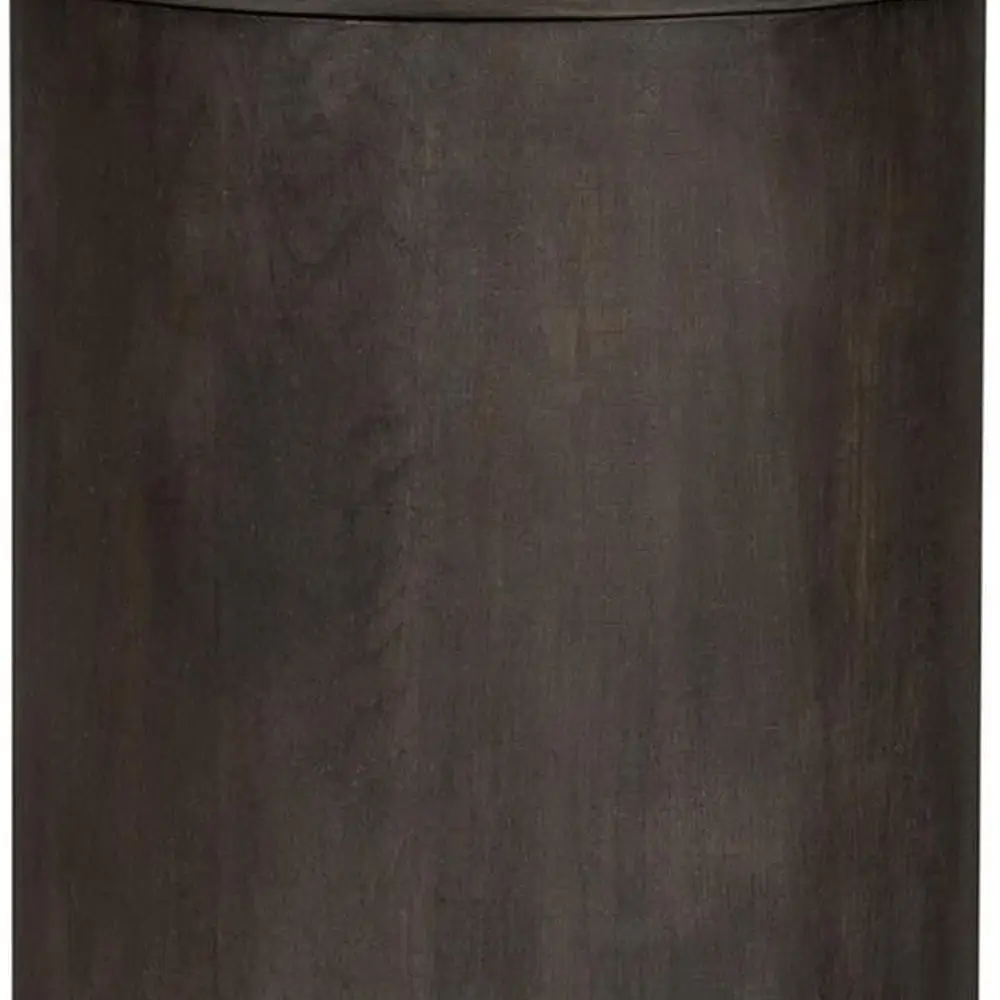 

Modern Farmhouse Style Dark Grey Drum Shade Pendant Light