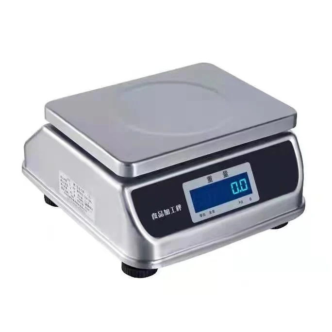 

SUPER SS 6 - 30kg 1g Weight Stainless Steel SS Body Waterproof Electronic Scale