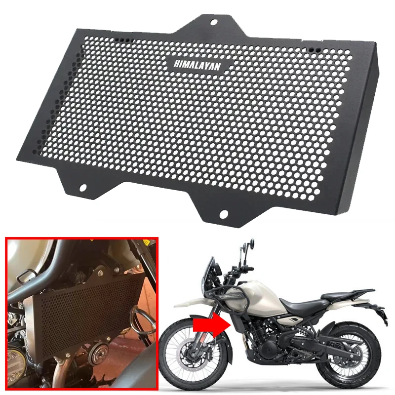 

Motorcycle Himalayan450 Radiator Guard Grille Cooling Cover Protection Fit For Royal Enfield HIMALAYAN 450 2024 Radiator Guards