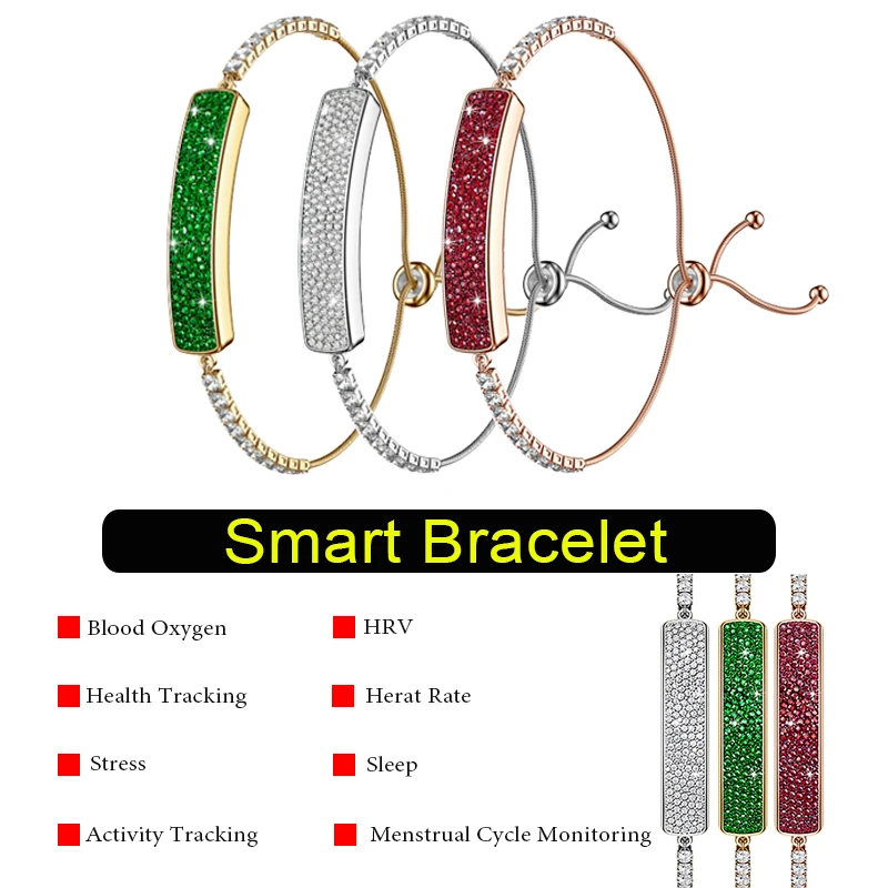 

Женский умный браслет 5ATM, водонепроницаемый мониторинг сердечного ритма, здоровья, многофункциональный браслет, женский спортивный браслет для пар