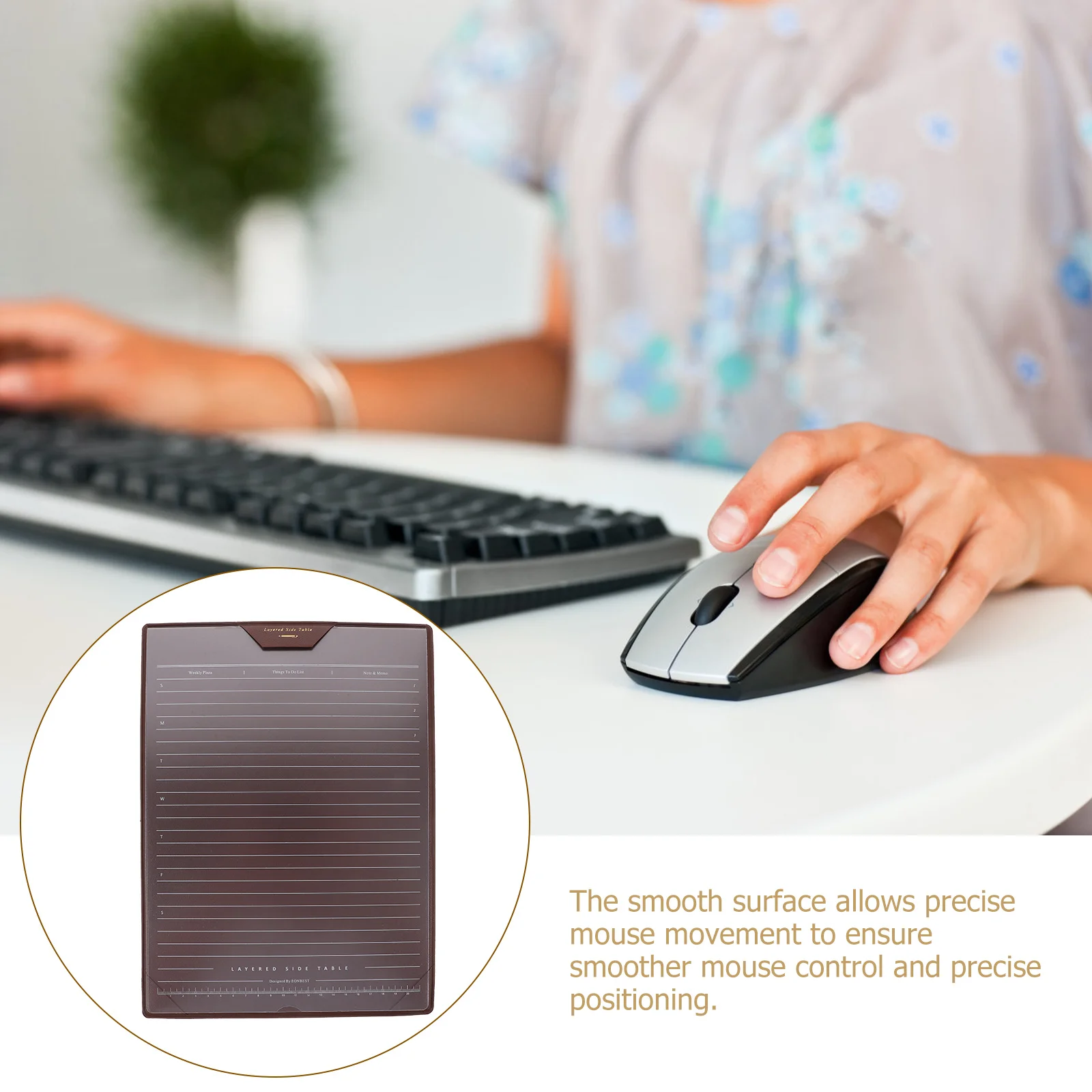 

Бизнес-офис, доска для документов, настольный коврик, эргономичный нескользящий коврик для мыши, гладкая поверхность для ноутбука, офисные принадлежности