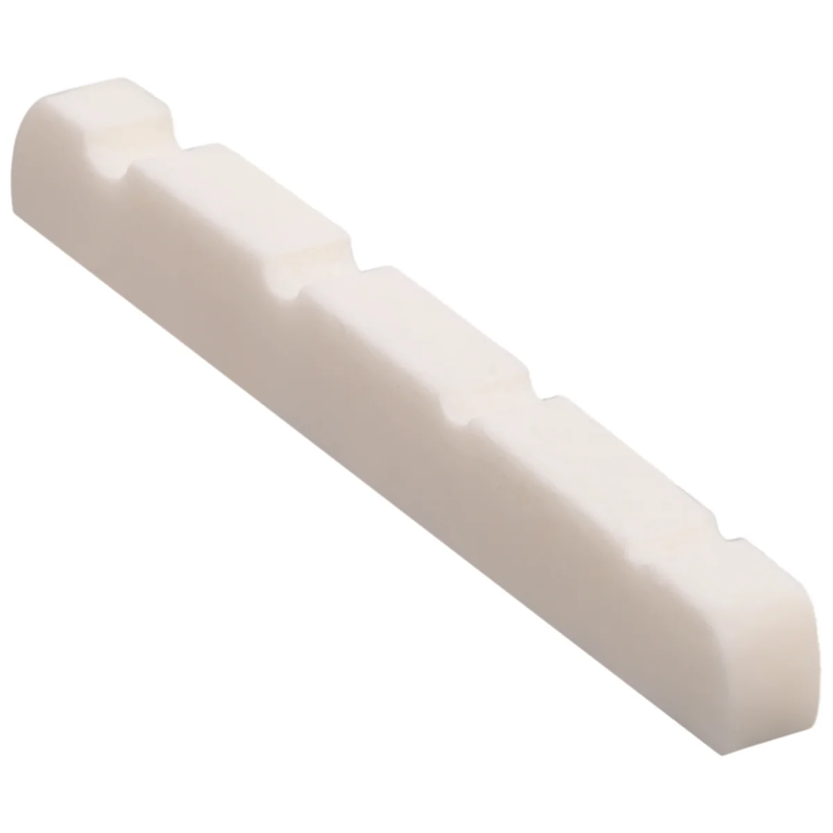 

New Pre-slotted Flat Bottom Bone Bass Nut for 4 String Fender PB JB Precision Bass Jazz Bass, 38x3.5x5/4.5mm
