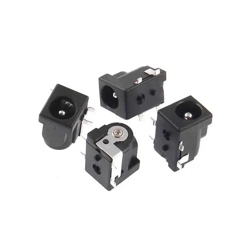 5 Stück DC050 DC-Stromanschluss DC5.5-2.1mm 4-Pin Oberflächenmontage Buchse 5.5-2.5MM – Detail 4