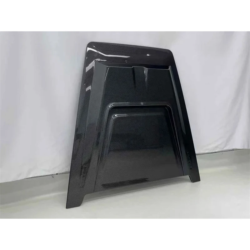 

Lightweight Real Dry Carbon Fiber Front Engine Hood Bonnet Exterior Parts Fit G-Class W465 Station Wagon