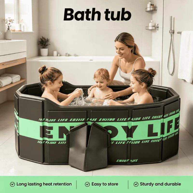 

Cold Therapy Recovery Portable Foldable Adult Ice Bath Tub Soak Bathtub Spa Workout Relaxation Banheira Bebe Baignoire Banheira