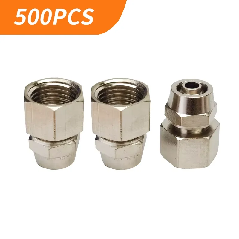 Quick Connector 500Pcs BSPT KL-PCF4-01,KL-PCF6-02,KL-PCF8-02,KL-PCF8-02 KL-PCF12-01 Twist Pneumatic fitting