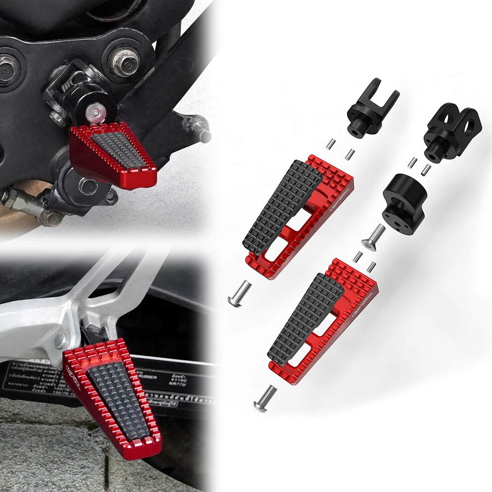 

Motorcycle Adjustable Front and Rear Foot Pegs Footrests Pedal For Honda VFR750F VFR800 FI VFR800 / A VFR800 X Crossrunner