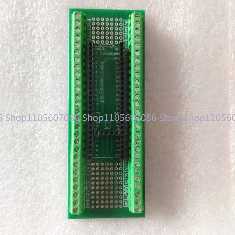 Terminal Board Breakout Board Module for Teensy 4.1 Screw Mounted Version