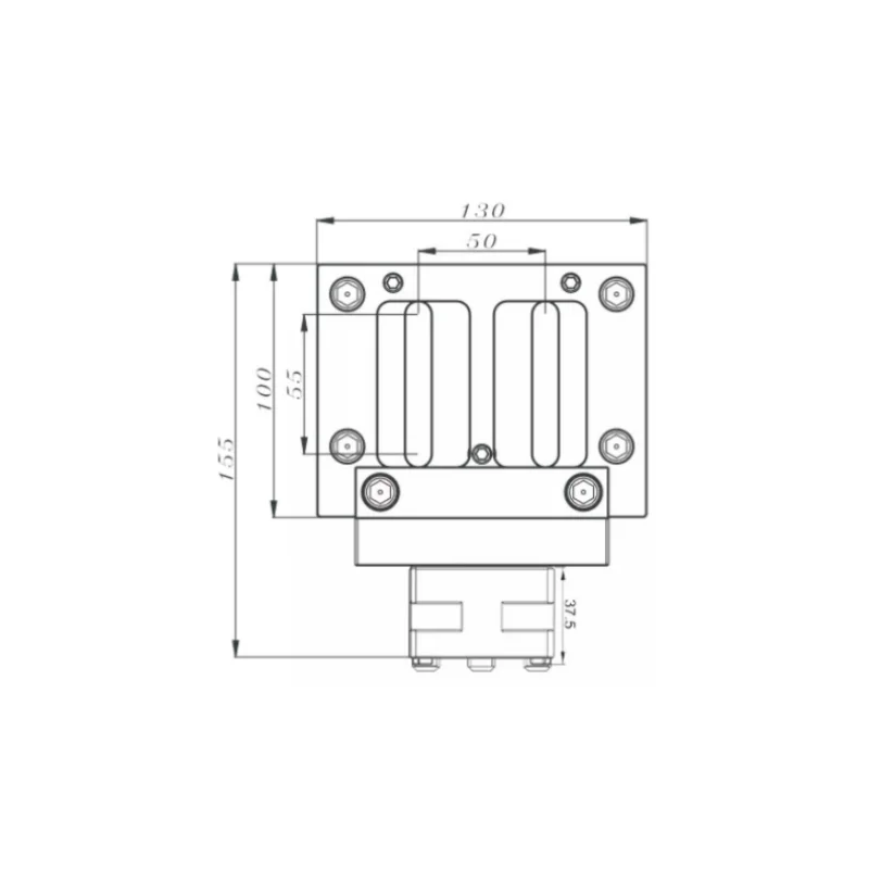 WireEDM Chuck Adjustable 3M0061 3M EWORA/3R EDM tooling fixture
