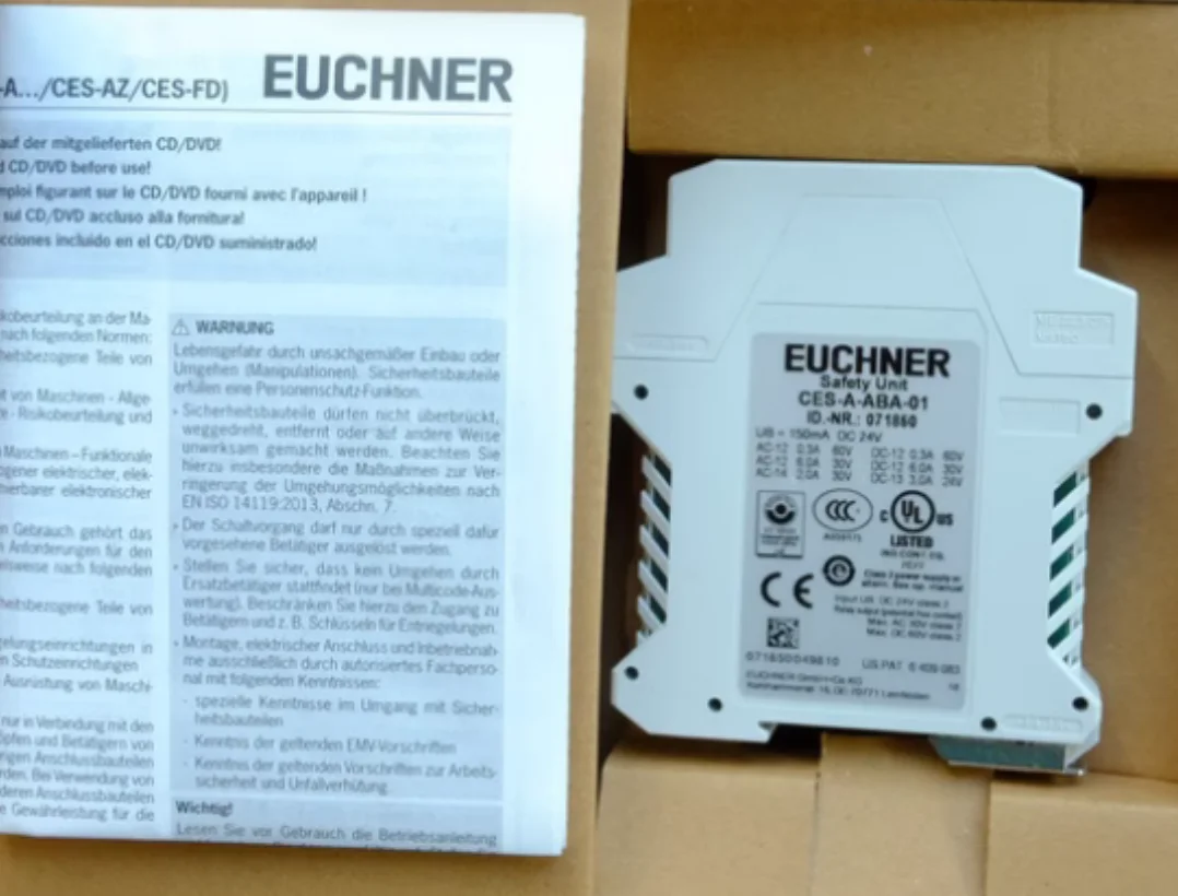 EUCHNER 071850 New Original security module CES-A-ABA-01