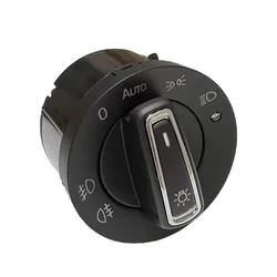 Auto Headlight Fog Light Sensor Switch Module for VW Golf MK5 6 MK7 Tiguan Touran Passat B6 B7 B8 Interface 10pin