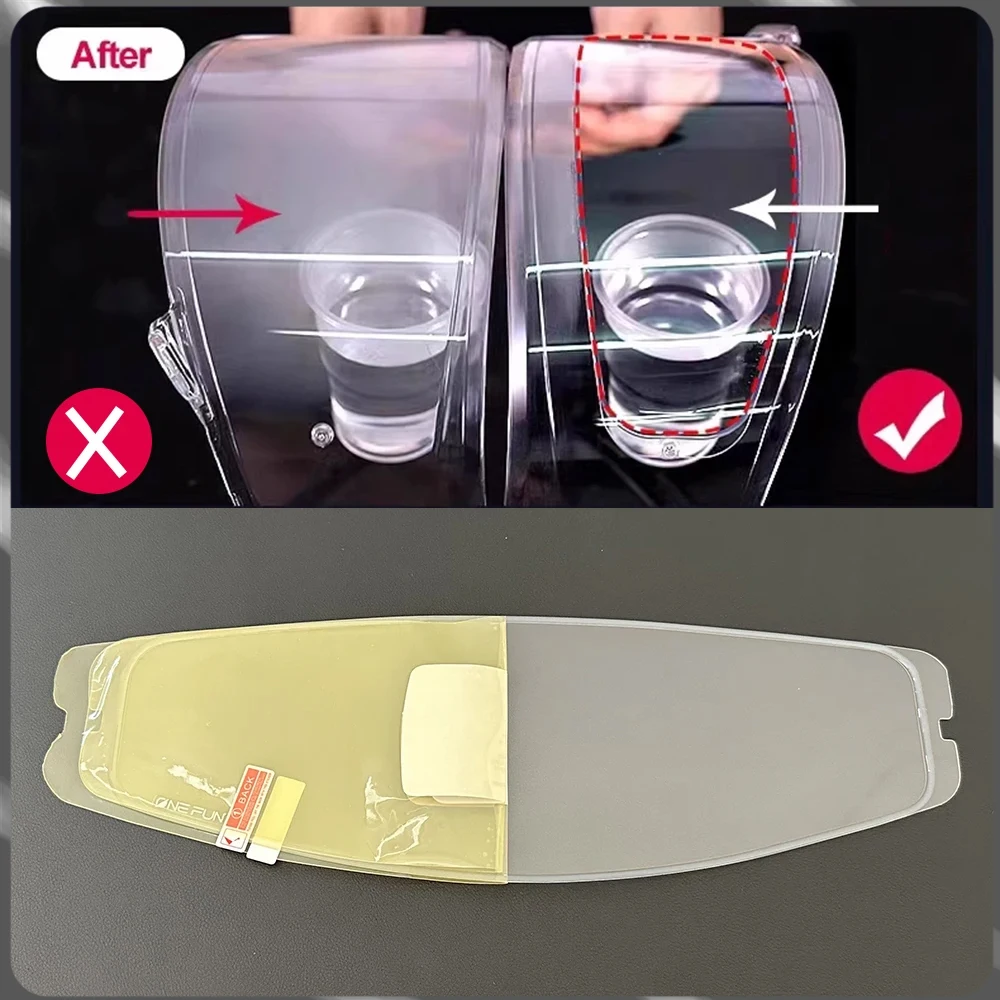 D Skwal 3 قناع الوجه لسمك القرش Skwal i3 D-Skwal 3 Ridill 2 VZ400 Evo دراجة نارية عدسة واحدة مكافحة الضباب فيلم خوذة الملحقات #1