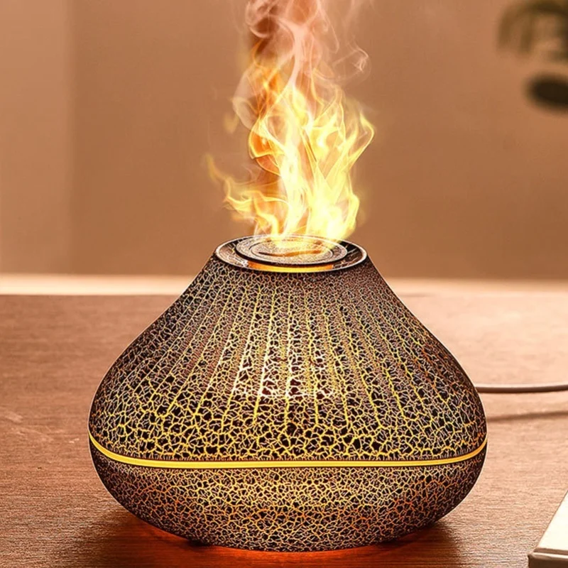 Aromatherapy Diffuser USB Home Fragrance Oil Humidifier Air Diffuser With Color Changing Light For Bedroom