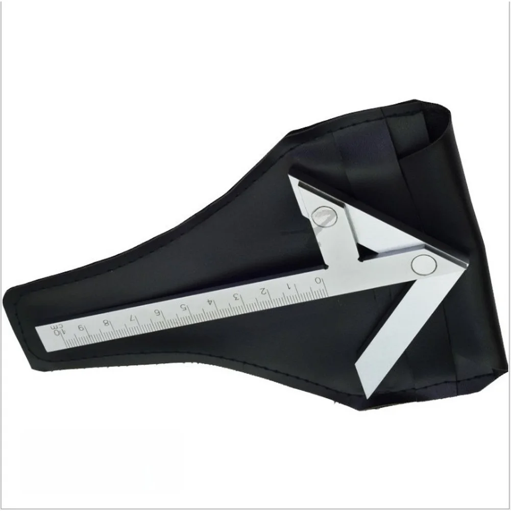 Stainless Steel Vernier Caliper Featuring Center Gauge for Measurement and Marking in Woodworking and Mechanical Tasks