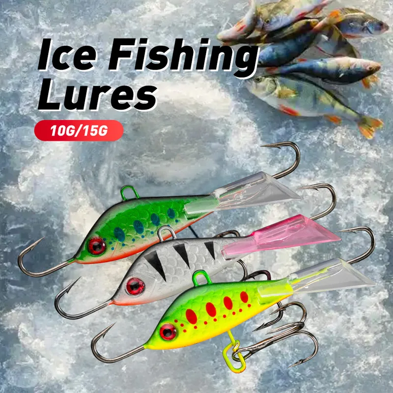 

1 шт., 10 г/15 г, сбалансированная приманка для зимней рыбалки - сверхчувствительная металлическая приманка для вертикальной отсадки, блинов/турецки в холодной воде