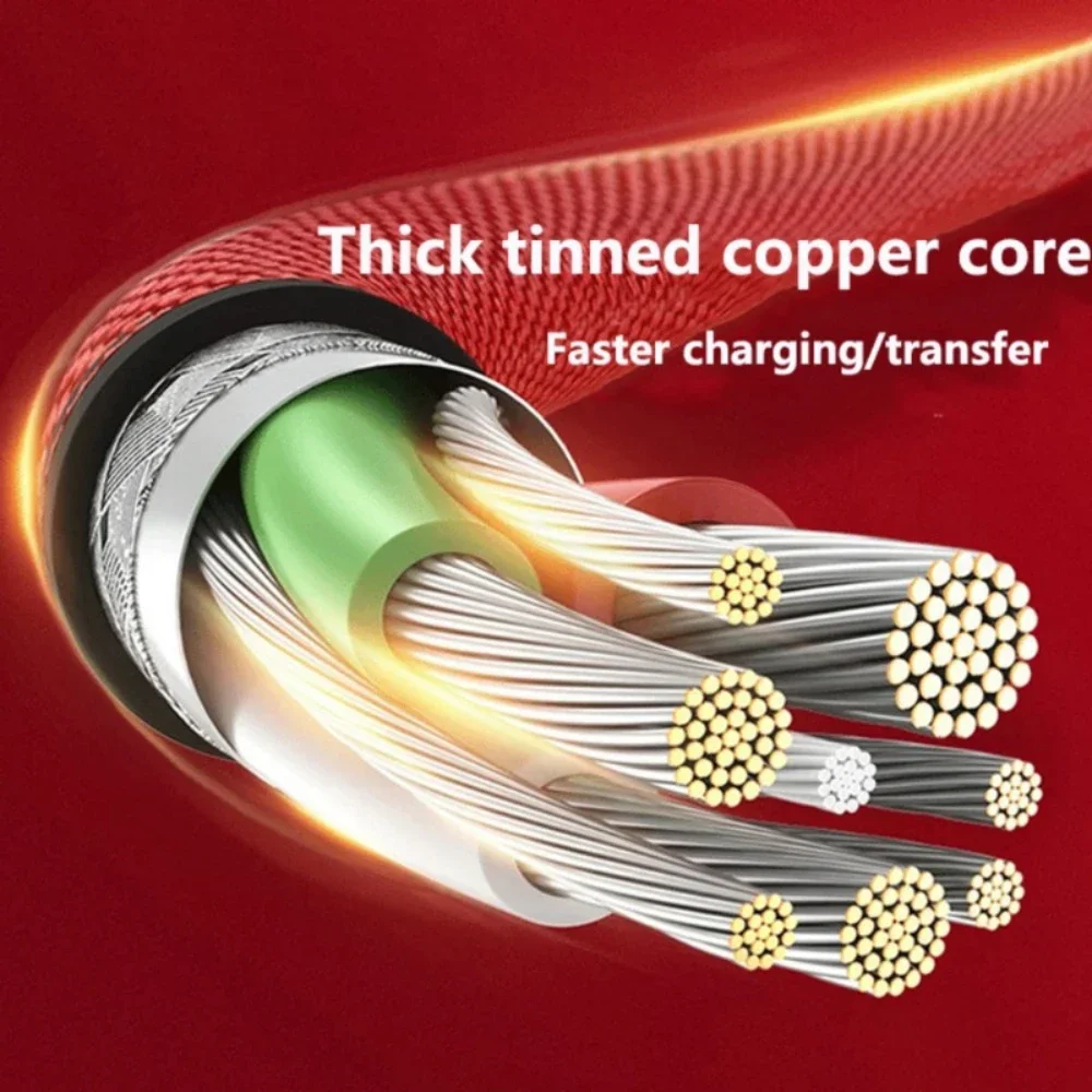 Micro USB-kabel Snelle USB-oplaadkabel voor Redmi 12C 9A 10A Micro USB-datakabel voor vivo Y30 Y50t Y70t Mobiele telefoonsnoer Draad