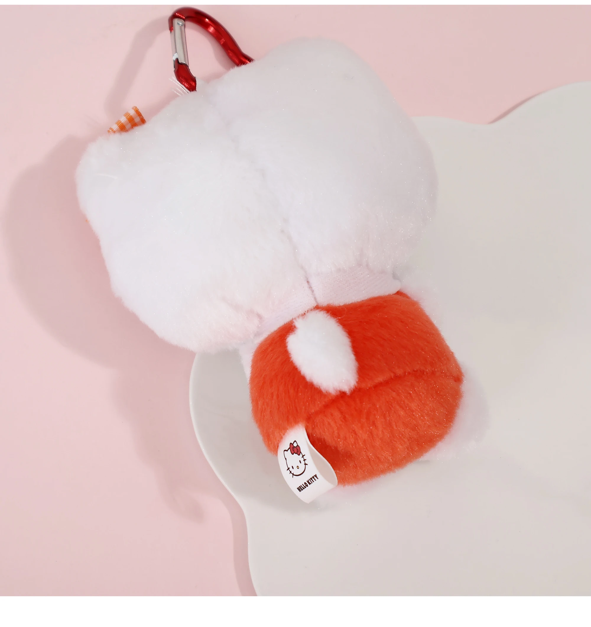 Original Sanrio Hello Kitty Kuromi Melody Pochacco Cinnamoroll Stofftier Anhänger Niedliche Plüschtiere Schlüsselanhänger Schlüsselanhänger Geburtstagsgeschenk – Detail 14