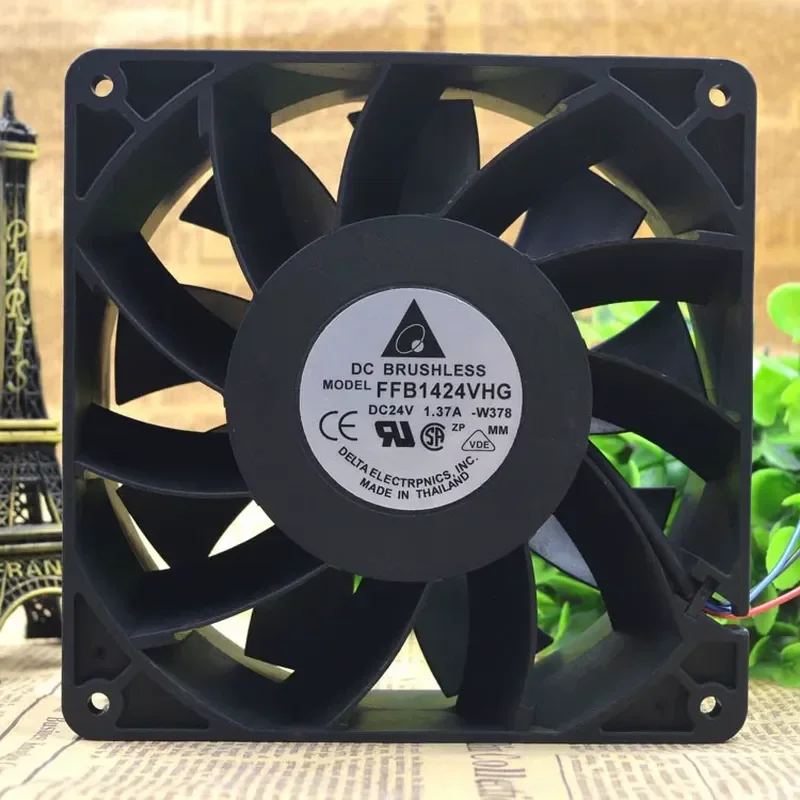 For FFB1424VHG 14050 14CM 24V 1.37A large air volume violent inverter fan