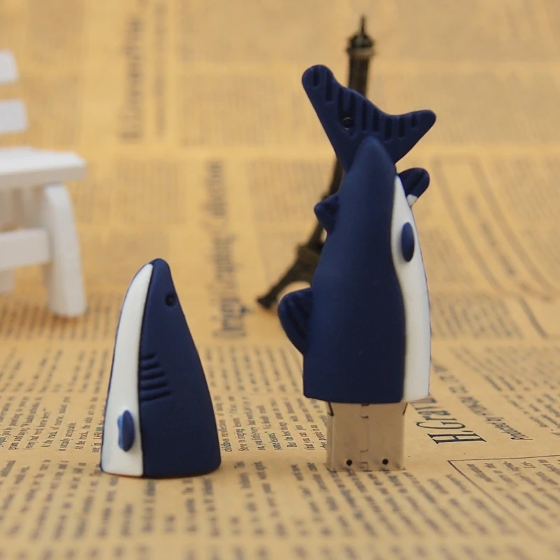 ペンドライブ 4 ギガバイト USB 2.0 フラッシュドライブ漫画動物金魚ペンドライブ USB メモリスティックカメイルカサメ 64 ギガバイトペンドライブ