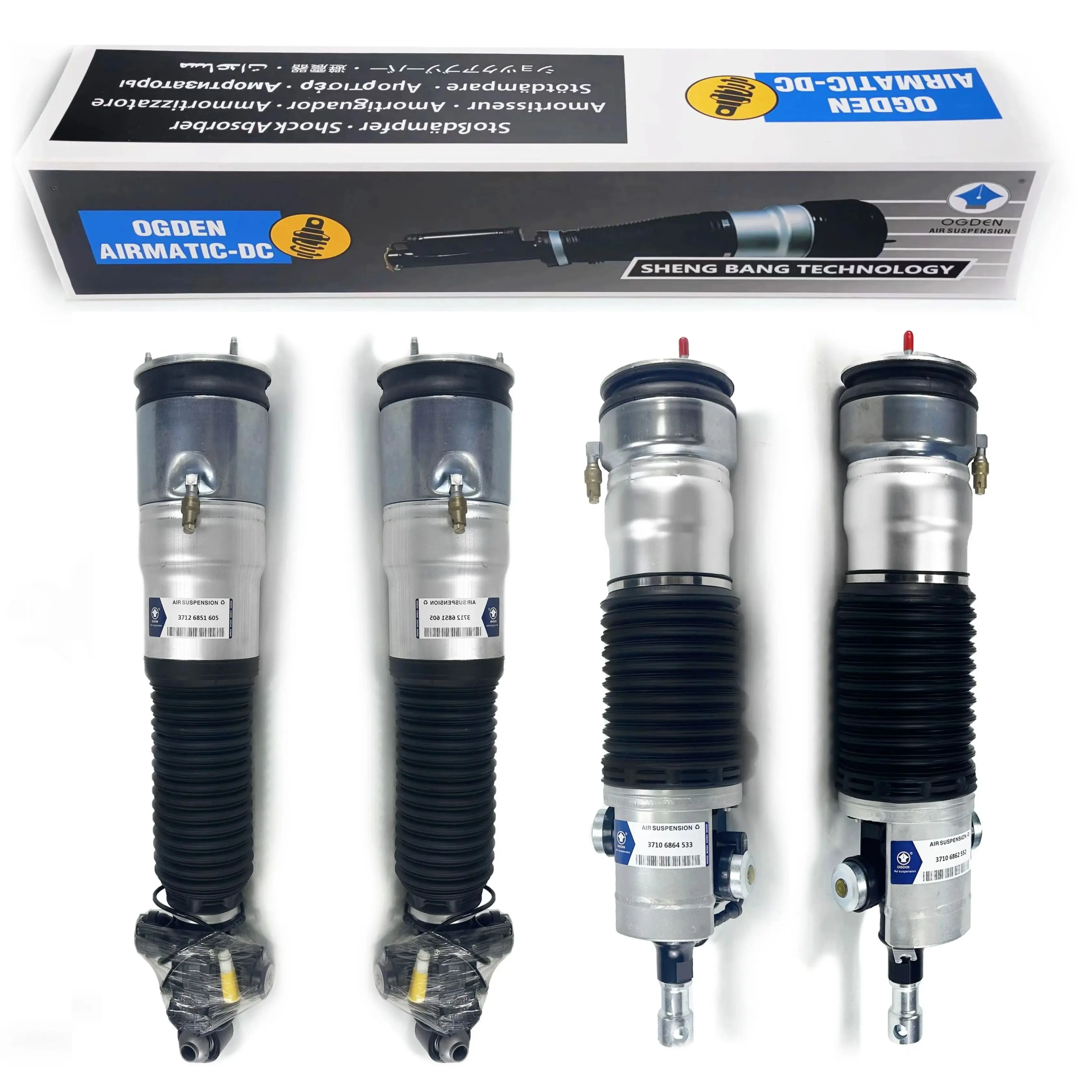 

1X Front Rear Air Shock Struts For Rolls Royce Ghost RR4 Wraith RR5 Dawn RR6 37106864533, 37106862189, 37126851606 37126795874