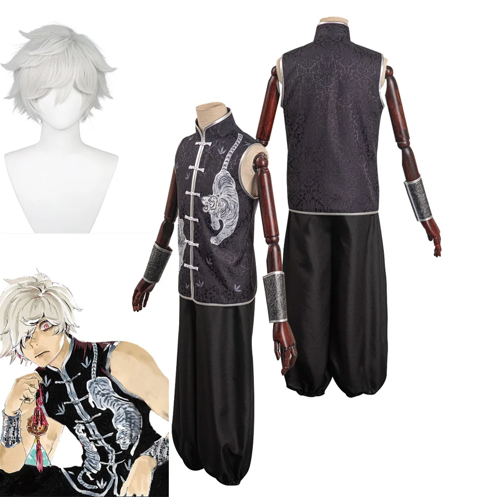 

Jigoku Raku gabimaru Vest Fancy cosplay Anime Hell's Paradise Cosplay Costume Outfits Halloween Carnival Party Disguise Suit