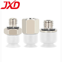 JXD SMC ZP2-TB02/04/06/08/10/15/35MUS-A5/H5 White Silicone Rubber Soft Flat Small Mini Pneumatic Vacuum Suction Cup