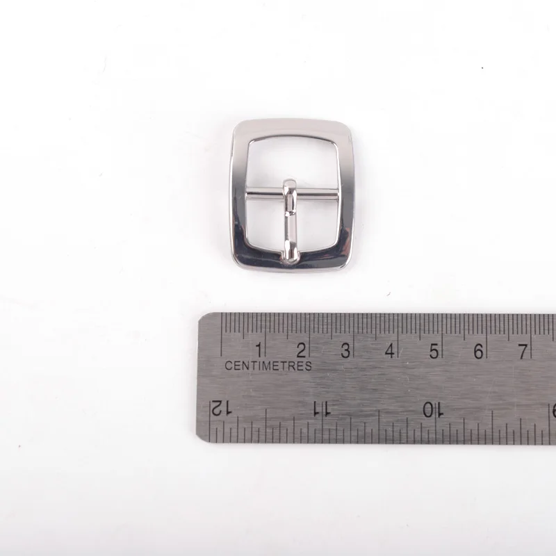 Pack of 4 Silver Zinc Alloy Buckle Heads, 2cm /0.79 Inch Size, Suitable for Belts, Bags, Straps, DIY Accessories