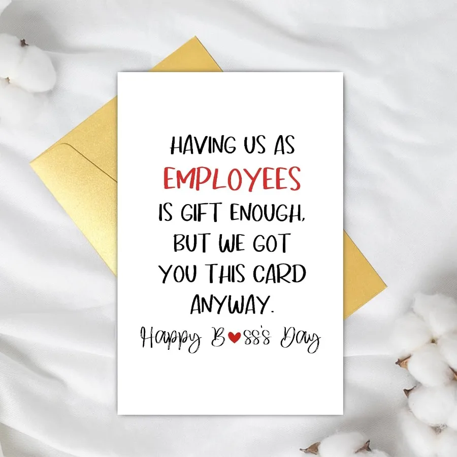 بطاقة عيد سعيد لبطاقة عيد الرئيس المضحكة من بطاقة تقدير رئيس الموظفين في يوم الرئيس #5