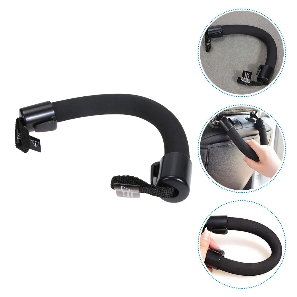 

3 Pcs Multifunction Car Seat Back Armrest Elderly Plastic Headrest Grab Handles
