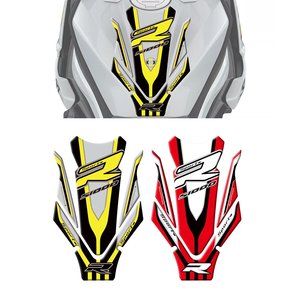 

For BMW S1000R S 1000 R 2021 2022 2023 2024 Motorcycle Accessories 3D Gel Tank Pad Protector Stickers Gel Paint Protection Decal