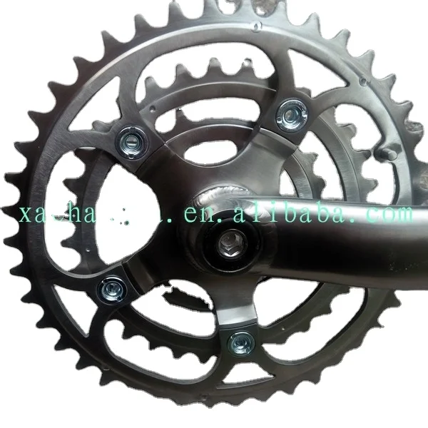 Xacd Made Titanium Mtb Crankset Titanium Chain Ring Ti Mtb Crank 175mm
