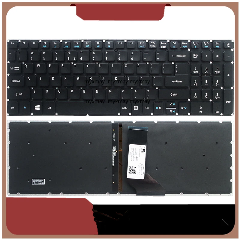 

Новая подсветка клавиатуры США для ACER TravelMate P2510 TMP2510 N16P8 N17Q3 N17Q2 N15Q12, английская клавиатура для ноутбука