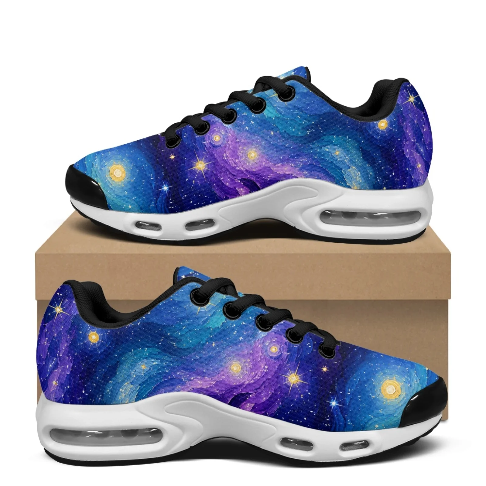Air Cushion Jogger Shoes Men - PENSTROLL Starry Night Air Cushion Walking
