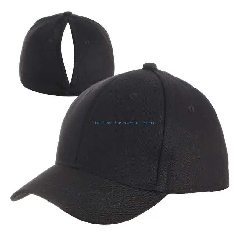 

97QE Women's Ponytail Baseball Caps With Easy Closure For Outdoor Activity