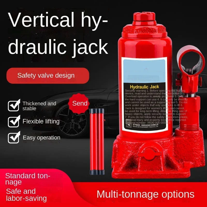 Automotive Jack Air Hydraulic Machine Oil Rigging Proprietary Heat Treated Steel Cylinder Industrial Repair Mechanical Tools 2t