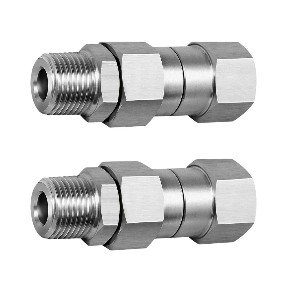 High Pressure Adapter Pressure Washer Swivel For Car Washing 4000 PSI Rated Full Rotation Design Flexible Movement