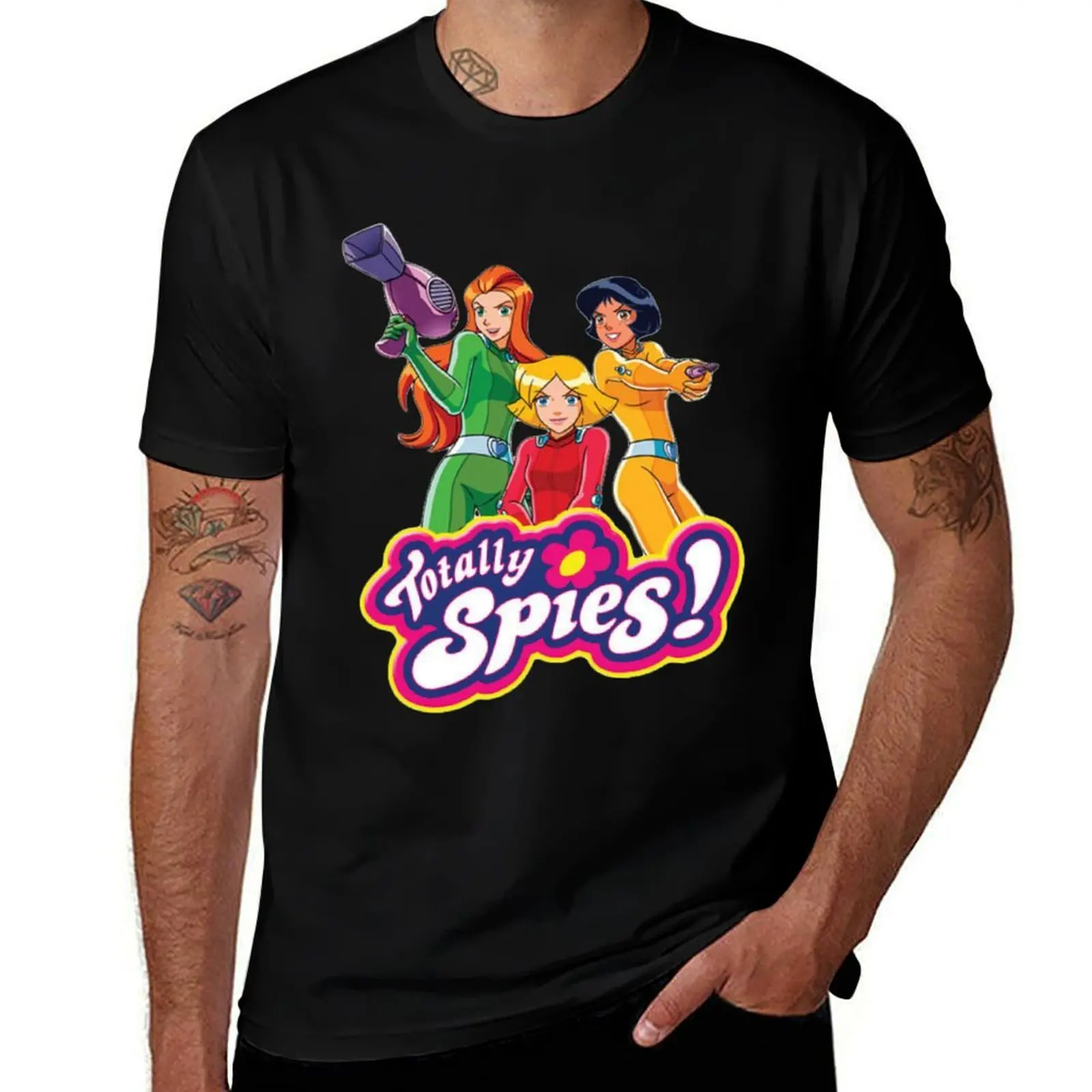 

Totally Spies T-Shirt funny t shirts dark humor t shirt man plain T-Shirt