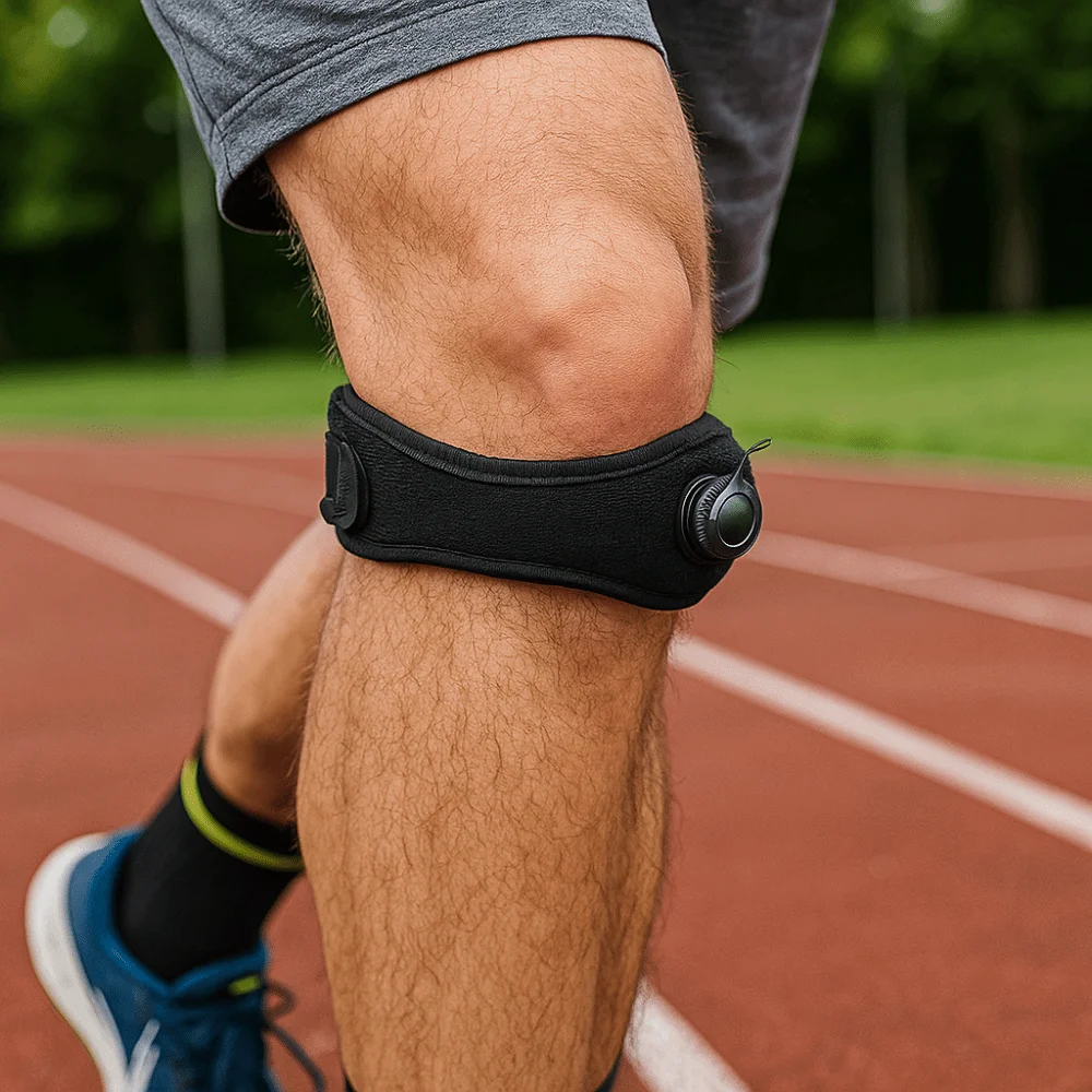 Adjustable Knob Sports Knee Guard Band Protecting Meniscus Prevent Ligament Strain Patellar Strap Knee Pads Supporting Knee