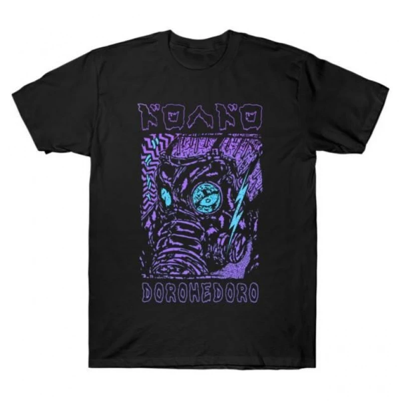 

0421 Dorohedoro Caiman Gift for Anime lover Dark Heroes Manga Kaiman Graphic Clothes Short sleeve T shirt All size Tops