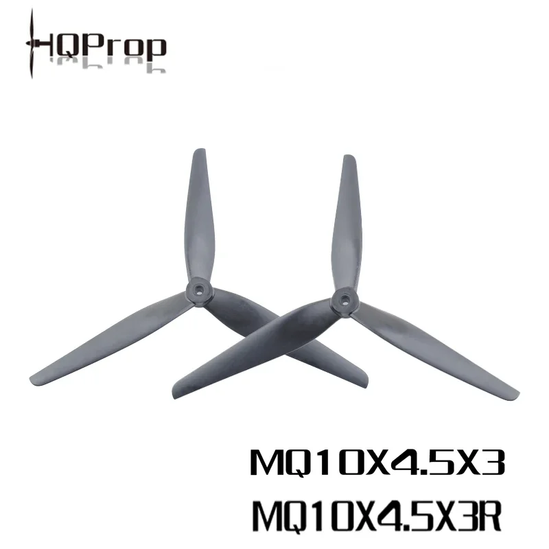 4pcs/2pairs HQ 10x4.5x3 10inch 2CW 2CCW 3 blade/tri-blade Propeller prop compatible with XL10 V6 frame for FPV parts