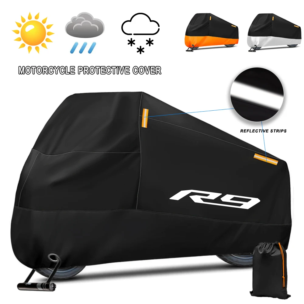 Motorcycle Cover Waterproof Outdoor Scooter UV Protector Dust Rain Cover For YZFR9 YZF R9 YZF-R9 2021-2025 2026 2024 2023