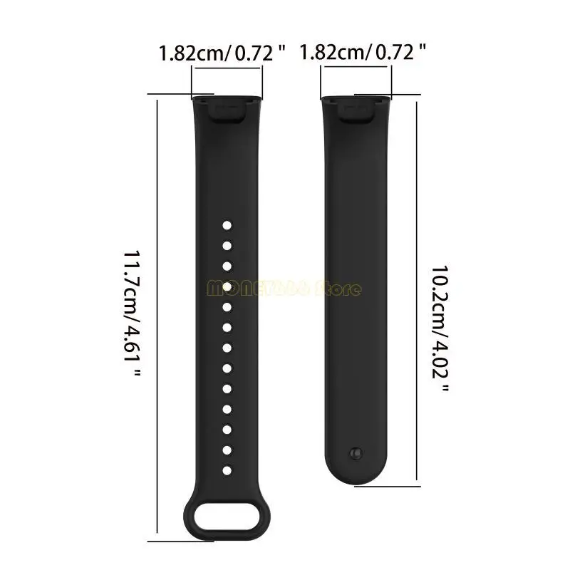 F62C Fit For Redmi для Band Band Band Brate Strap Sweatprose Anti-Scratch B