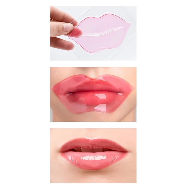 100Pcs Collagen Lip Mask Moisturizing Anti Wrinkle Nourishing Beauty Lip Care Labial Moisturizer Lip Patches Skin Care,1