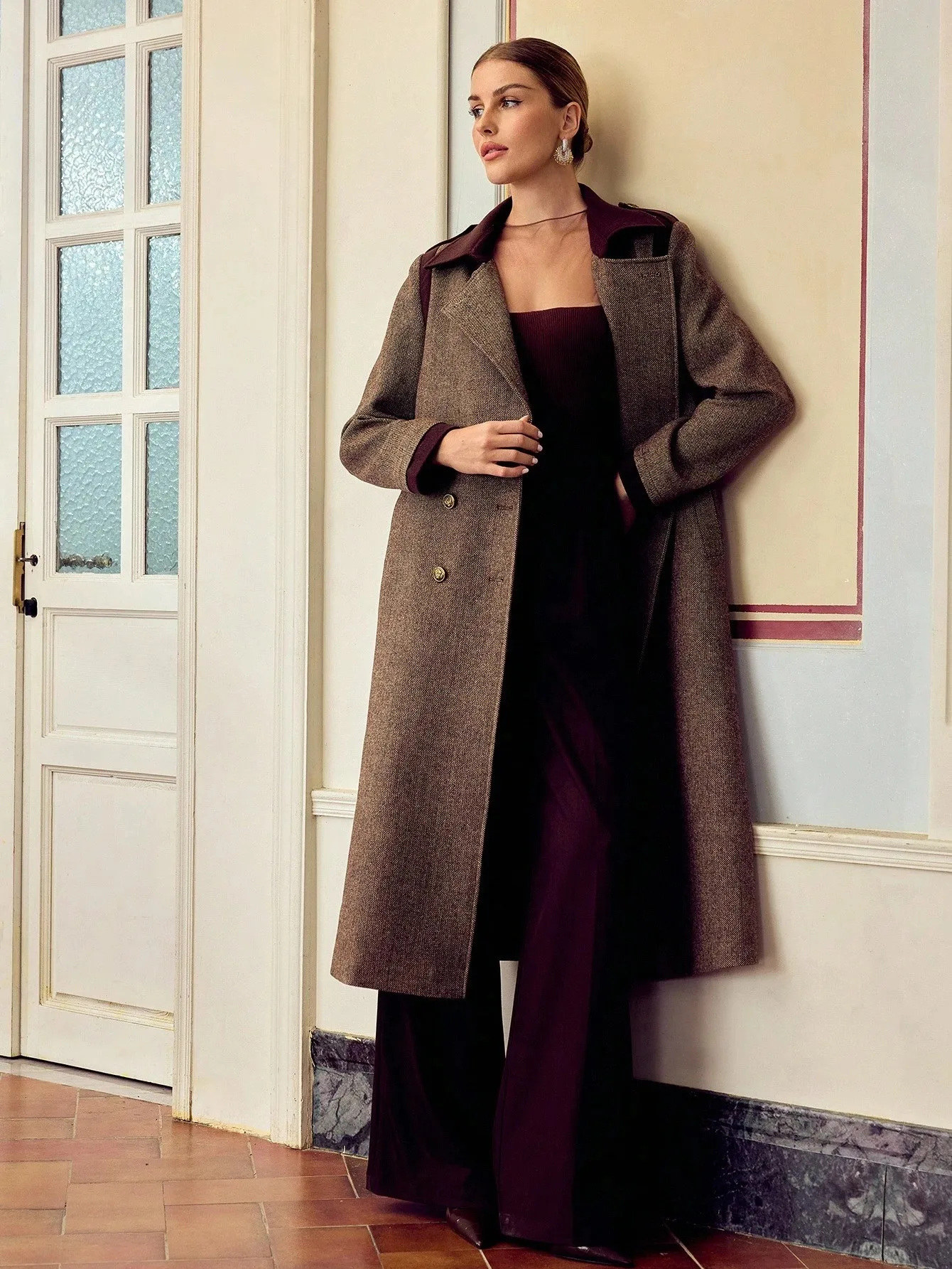 Elegant Women's Formal Dresses Suit Gowns Jacket and Pants Gown For Female Double-Breasted 2 Pieces Suit with Belt Customized