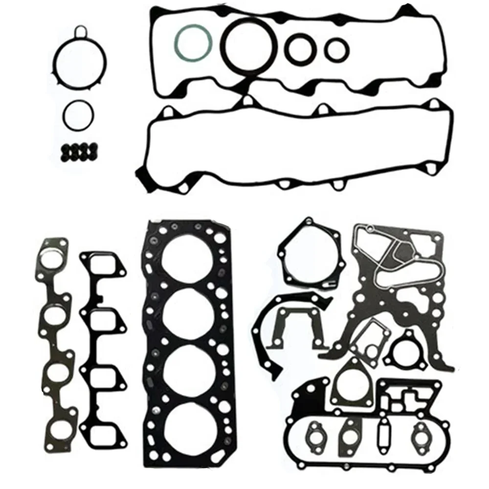 2L 2L-T Engine Full Gasket Set For TOYOTA 2.4L 2.4 L T L4 Diesel 04111-54084 1990-2002 4 RUNNER HIACE HILUX LAND CRUISER Hardtop